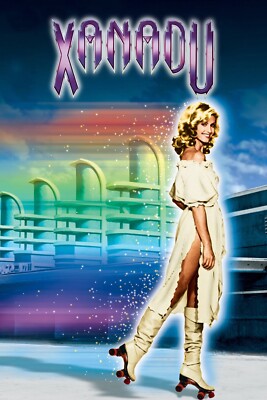 1980 Xanadu Movie Poster 11X17 Olivia Newton John Gene Kelly Michael Beck   
