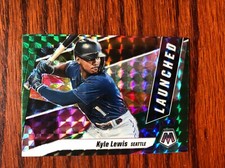 2021 Panini Mosaic - Launched Green Mosaic #L8 Kyle Lewis
