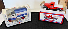 Set Of 2 Die Cast Metal Vintage Coin Banks