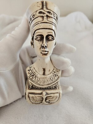 Nefertiti Stone Statue Handmade In Egypt, Egyptian Souvenir Home Decor Sculpture