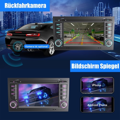 Für Audi A4 S4 RS4 B6 B7 2+32G Carplay Autoradio Android 13 GPS SAT NAV RDS WiFi - Bild 12 von 15