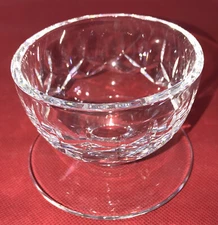  WATERFORD CRYSTAL Rosslare  FOOTED DESSERT BOWL 3" tall MINT 