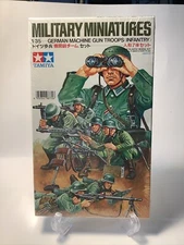 Tamiya 1/35 scale German Machine Gun Troops - Infantry- Military Miniatures