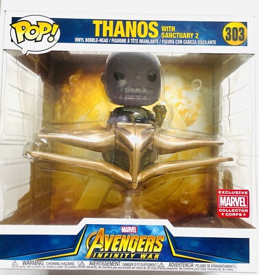 Funko Pop Marvel Avengers Infinity Wars Thanos Sanctuary and