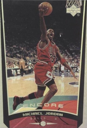 MICHAEL JORDAN 1998-99 Upper Deck UD Encore Driving Forces Insert 