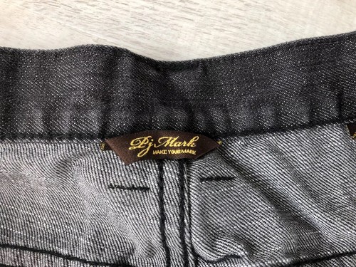 PJ Mark Jean Shorts Faded Black Denim Vintage Y2K 100% Cotton Men 44 (Actual 42) - Picture 18 of 22