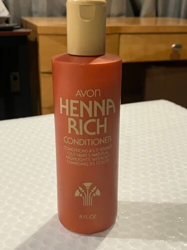 New Old Stock NOS Vintage AVON Henna Rich Conditioner 8 oz - 第 1/1 張圖片