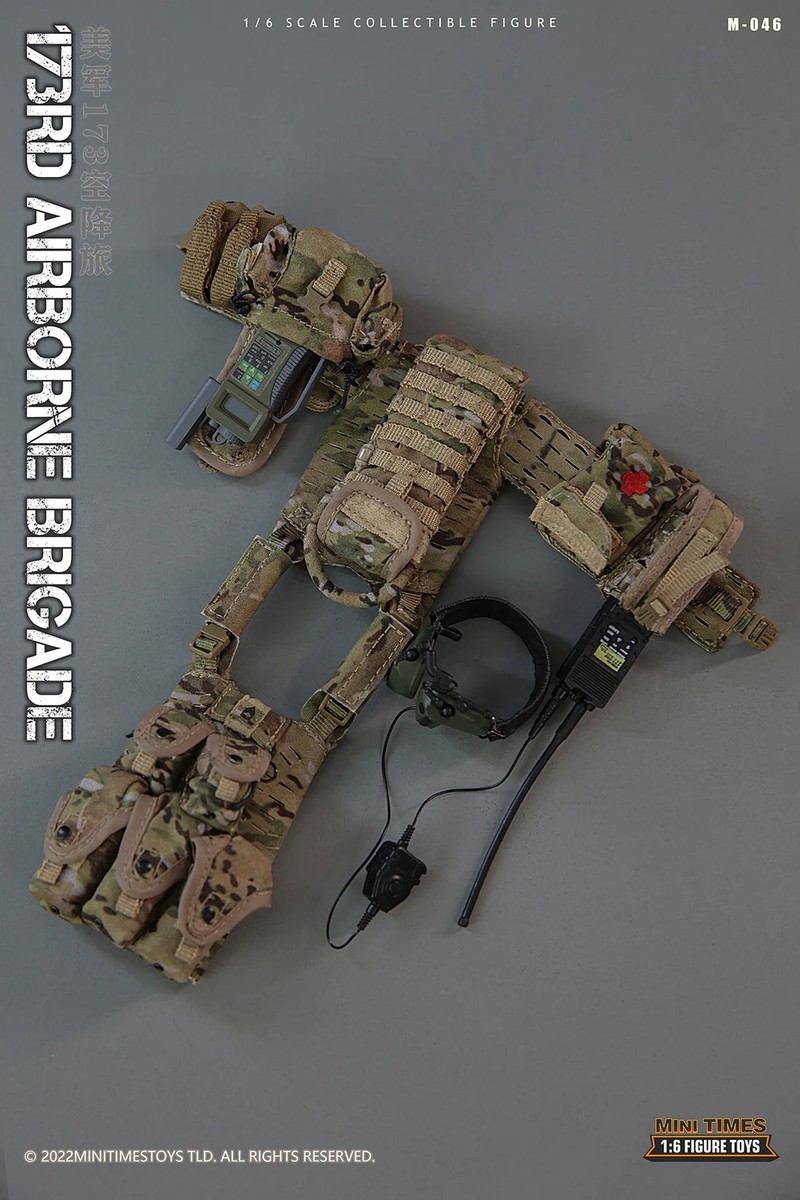 1/6 Scale Toy 173rd Airborne Brigade - OCP SPCS Vest w/Pouch