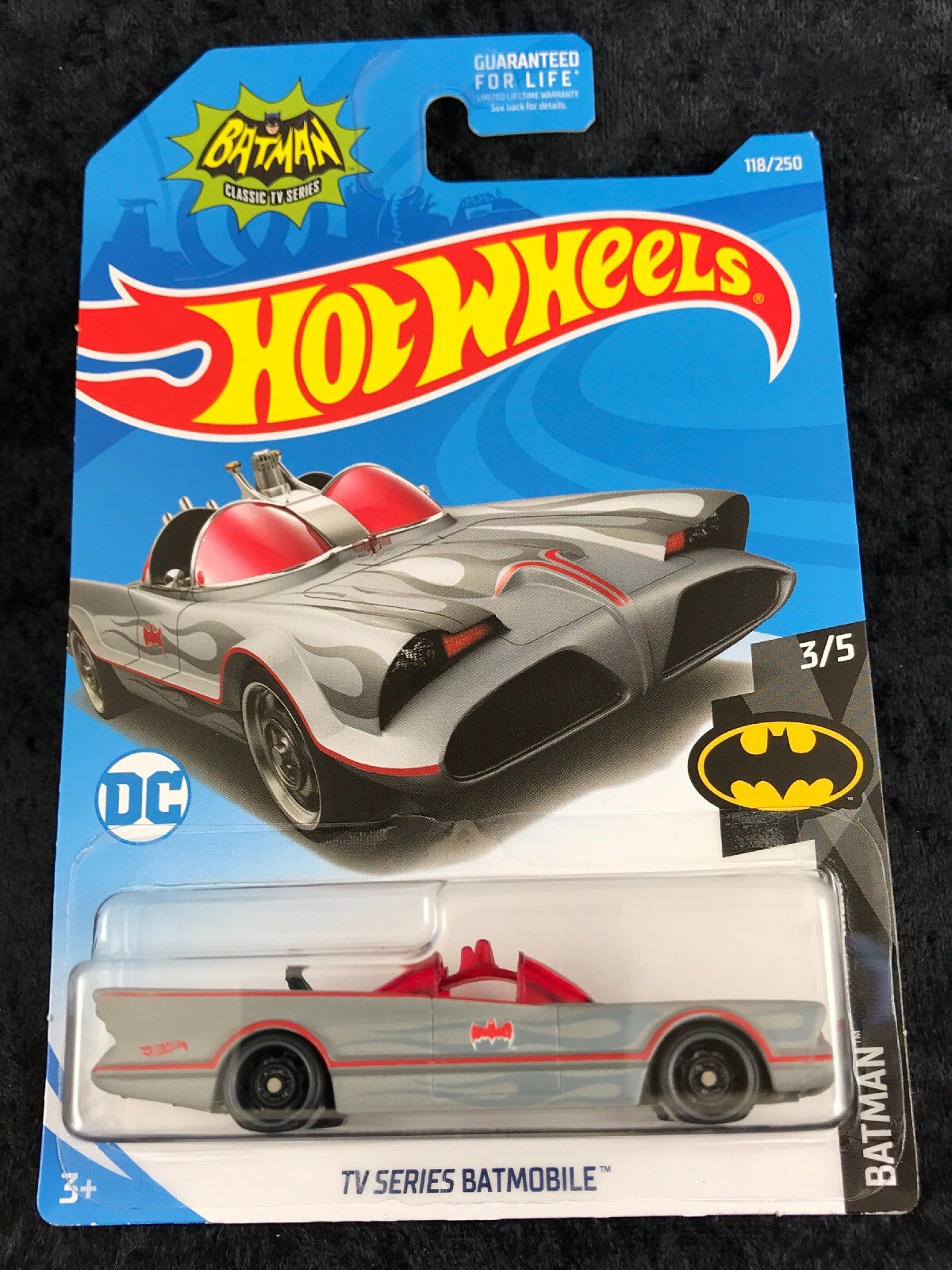 hot wheels tv series batmobile blue