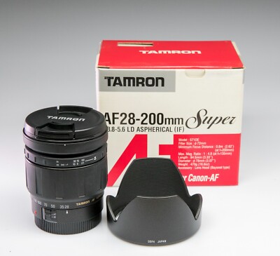 Tamron Af 28-200/3.8-5.6 Ld Aspherical (If) For Canon Af
