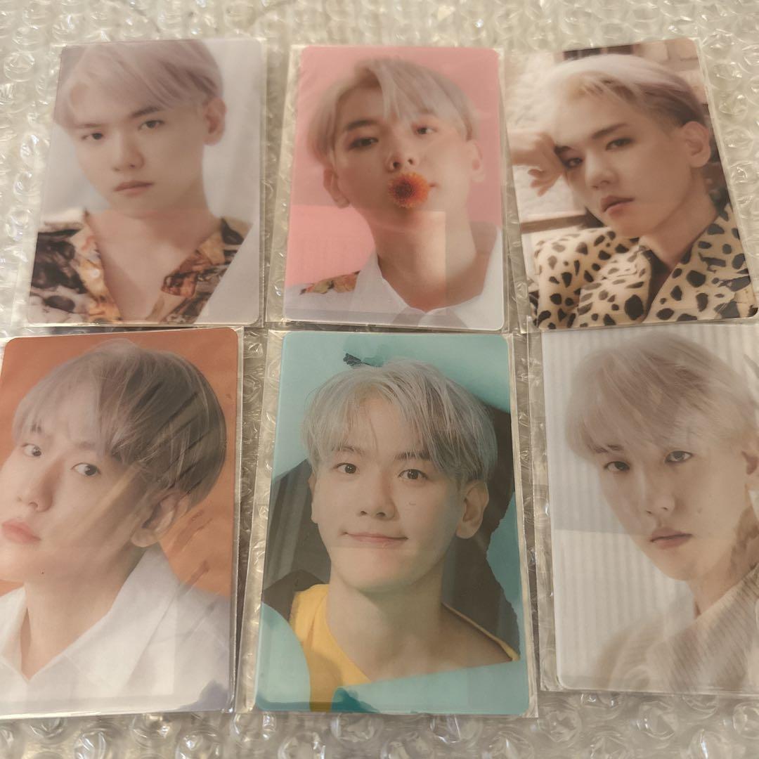 EXO JAPAN 1st MINI ALBUM BAEKHYUN bonus clear photo card 6