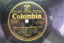 Ben Selvin & Orch. - COLUMBIA 1274-D - When You're with Somebody Else