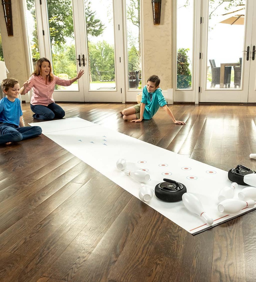 Indoor Bowling Game Air Propelled Battery Operated Hover Bowling Game