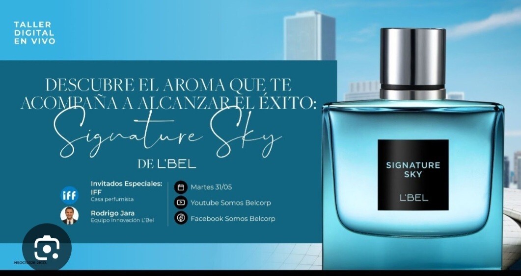 Signature SKY L'bel Men Perfume Cyzone lbel esika