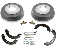 Rear Brake Drums Shoes Hardware Rear Wheel Drive Fits Nissan Frontier 2.4L 98-04
