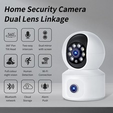 1080P 4MP Dual Lens PTZ IP Camera WiFi Human Detection Security Cam 2 Way Audio