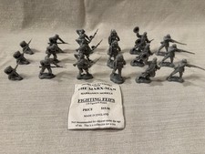  18 Marx Re-Issue Re-Marx Fighting Fed's Soldiers Civil War 6 Poses 60mm