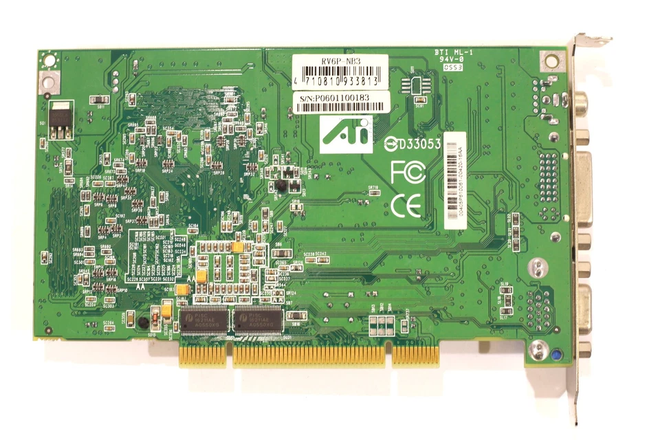 PowerColor ATI Radeon 7000 64MB DDR PCIe Graphics Card P/N: RV6P-NB3 Tested - Image 4 of 4