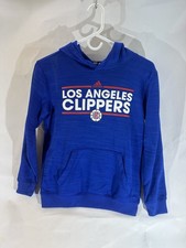 Los Angeles Clippers Hoodie Adidas Youth M 10/12 NBA Basketball Sweatshirt LA