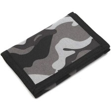Camouflage Wallets Slim Wallet Trifold Sports Wallet Outdoor Canvas Wallets With