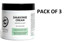 Rolda Menthol  Mint Shaving Cream 500 g I PACK OF 3
