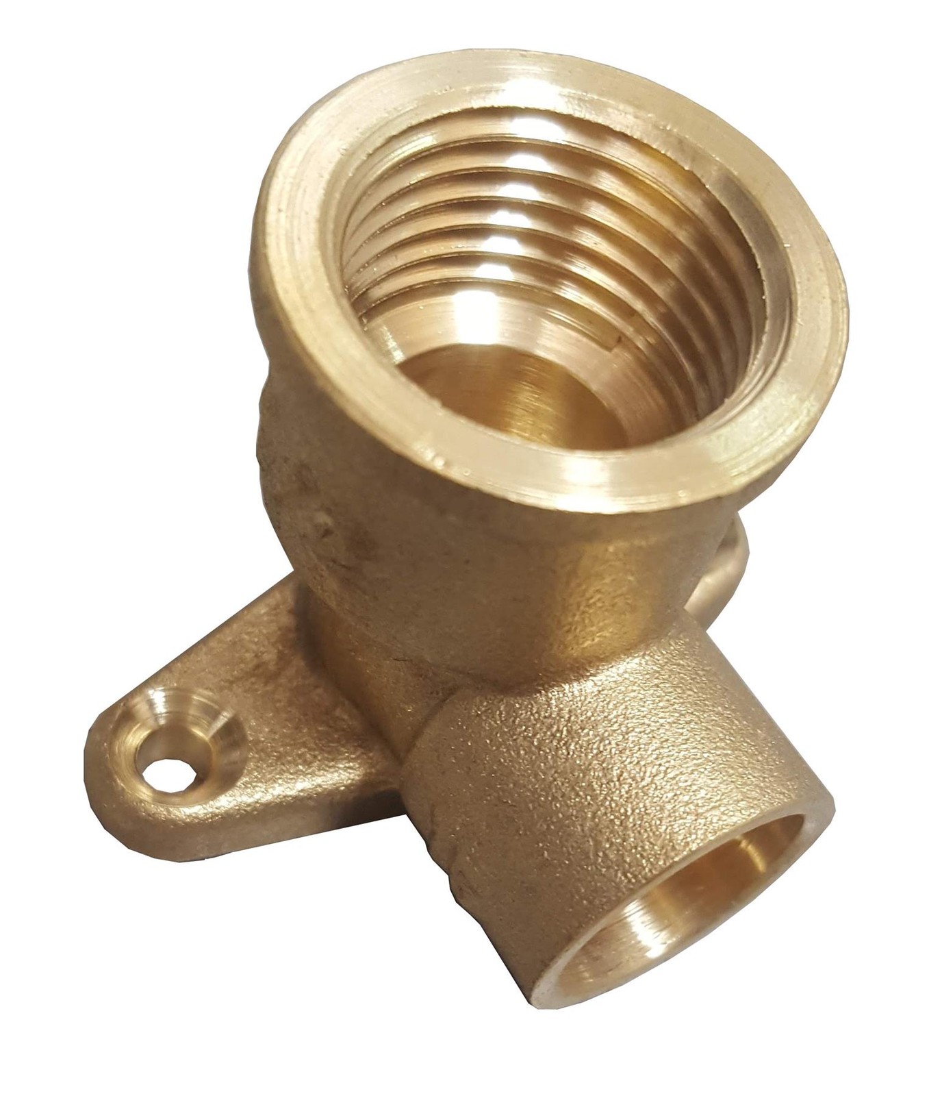 BAG OF 10 - 15mm x 1/2" Wallplate Elbow - End Feed - Image 2