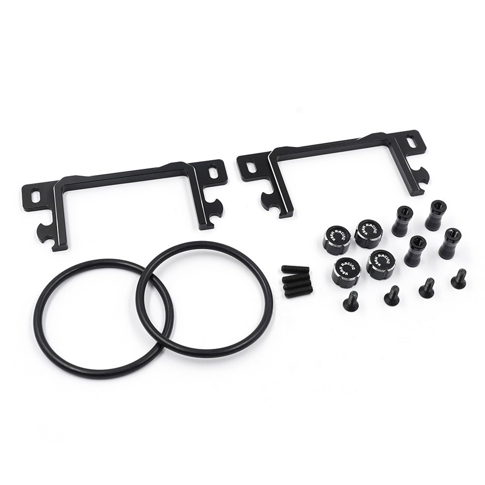 Yeah Racing TARC-012BK Aluminum Shorty Battery Holder for Team Associated RC10