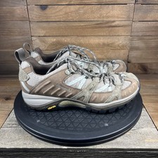 Merrell Womens Size 7.5 Olive Brown Leather Siren Sport Hiking Walking Shoes