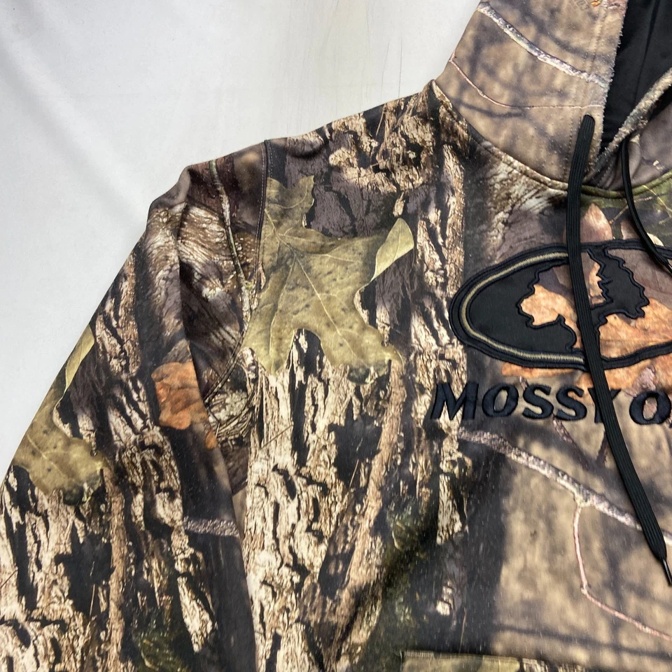 Vintage Mossy Oak Realtree Hoodie Mens XL Multicolor Camouflage Performance - Image 4 of 4