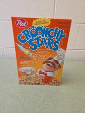 Vintage 1988 POST Croonchy Stars Cereal Box The Swedish Chef Muppets, Full Box!!