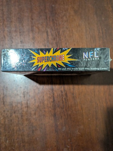 1993 Wild Card Football Superchrome High Series Box Sealed (18 Packs) - Picture 2 of 4