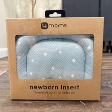 4moms Mamaroo Rockaroo Cool Mesh Reversible Newborn Insert - Mint Dot