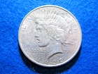 1922 Peace Silver Dollar - High Grade - light toning