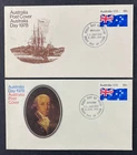 2 x 1978 Australia Day FDC First Day Covers Adelaide FDI Postmarks