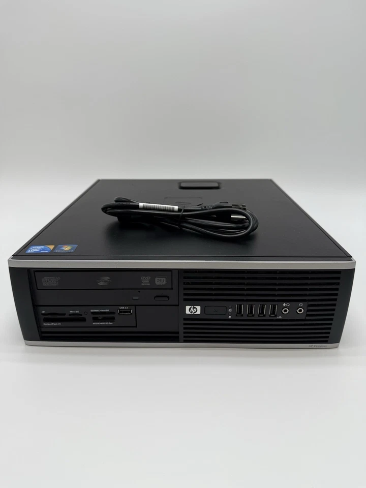 HP Compaq 8000 Elite SFF Desktop Intel Quad Q8400 | 4GB RAM | 1TB HDD | Win10P - Image 2 of 4