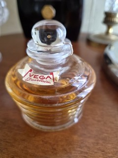 Parfum Vég@ — Flacon Encrier Cristal de Baccarat Vintage Rare