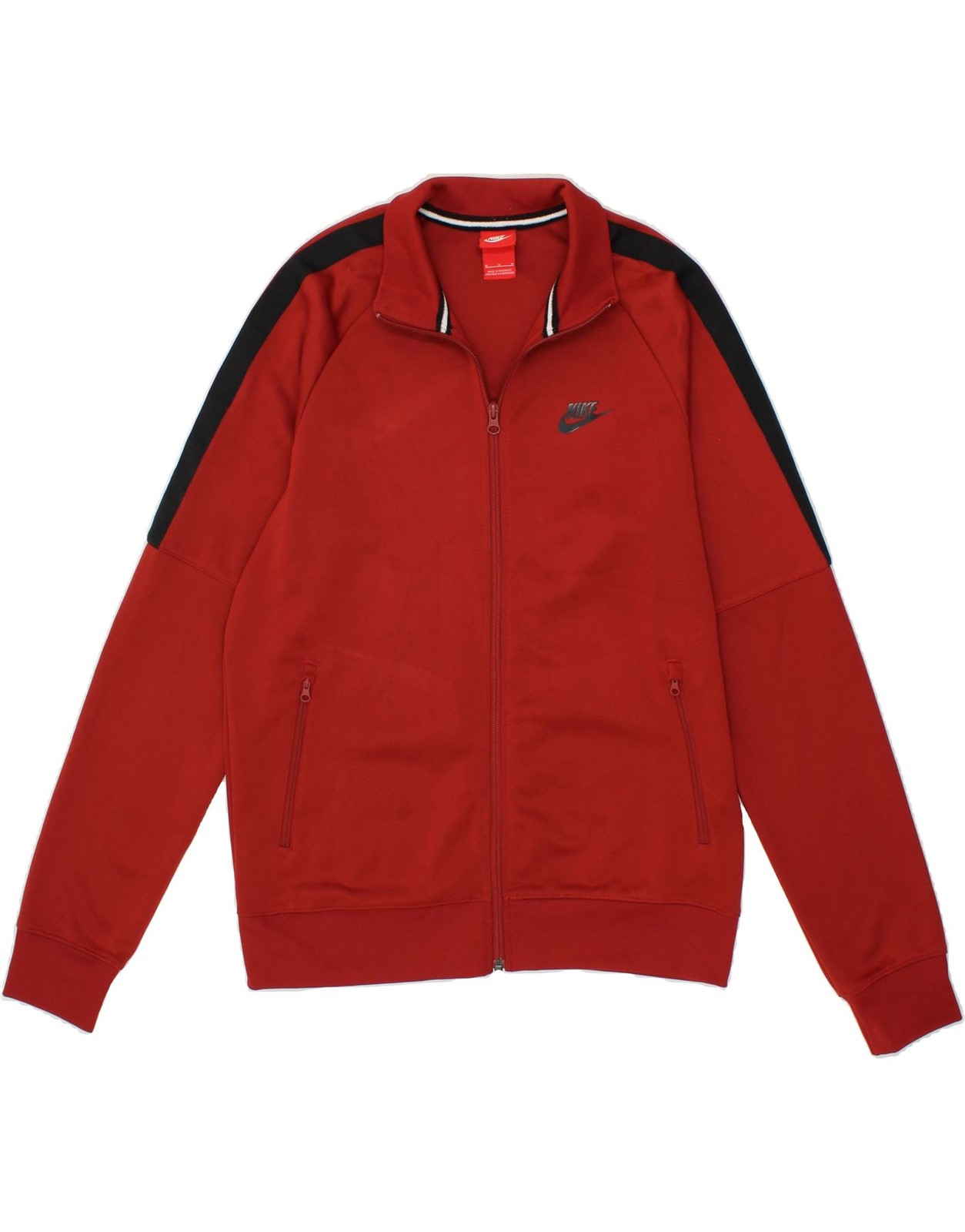 SACAI X NIKE NIKE giacca tuta uomo top media marrone poliestere BQ11