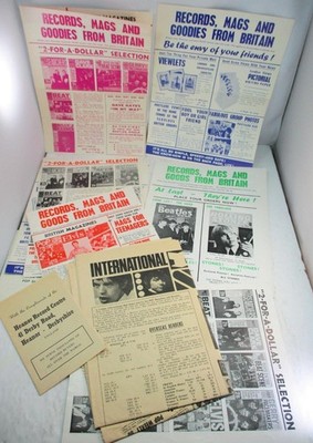 1965 Heanor Record Centre - Albert Hand Publications Advertisements - England