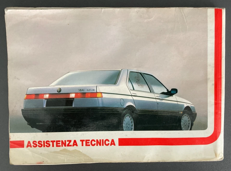 164 Alfa Romeo Libretto Uso e Manutenzione 1987 - Immagine 3 di 3
