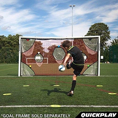 QuickPlay Pro Soccer Goal Target Practice Net - Thumbnail 3