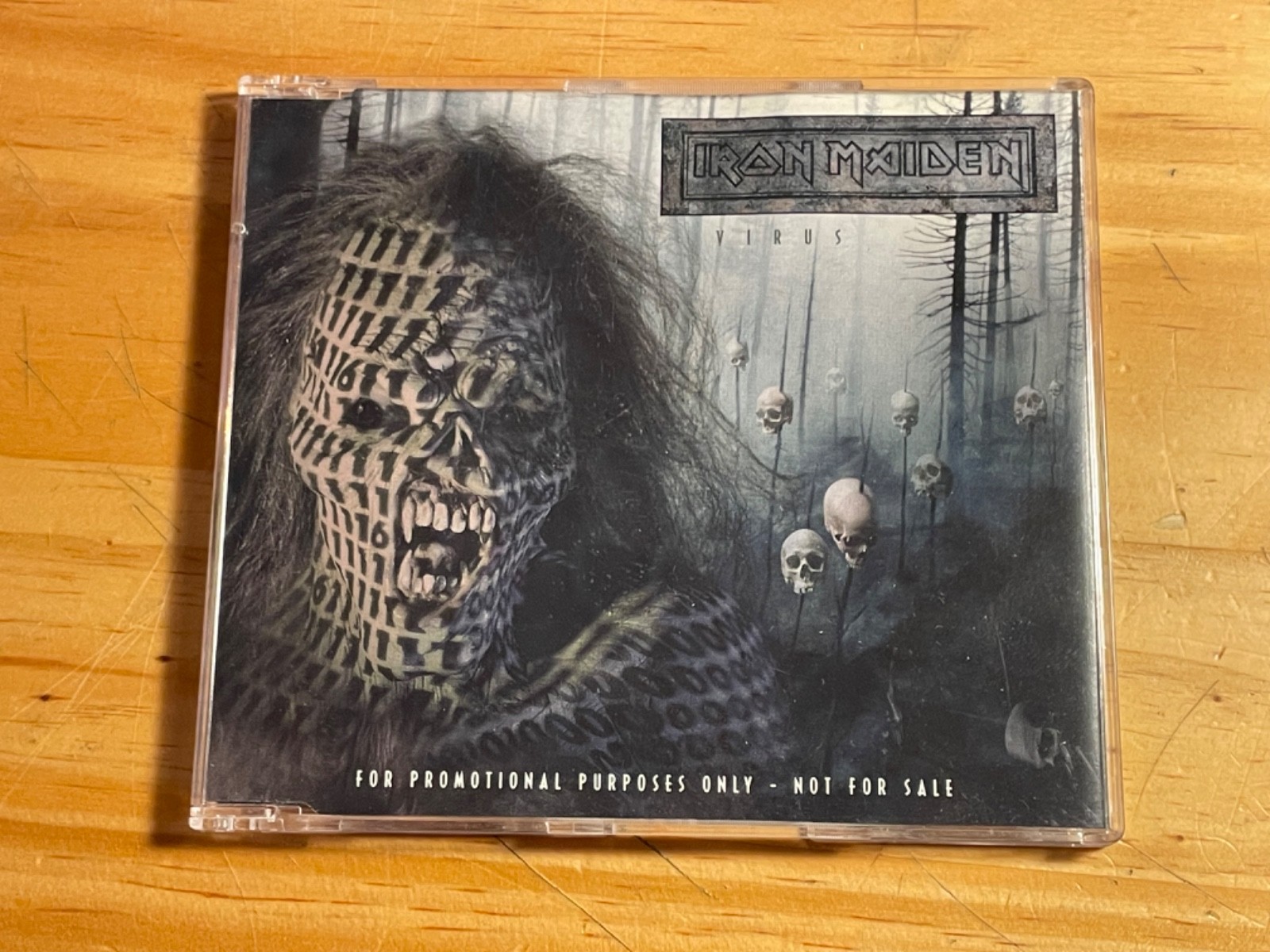 Iron Maiden – Virus CD Castle 1996 promo sampler PROC 6-2 NM disc