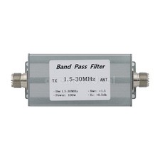 1.5-30MHz 100w Band Pass filter BPF for Reduce shortwave interference Ham Radio