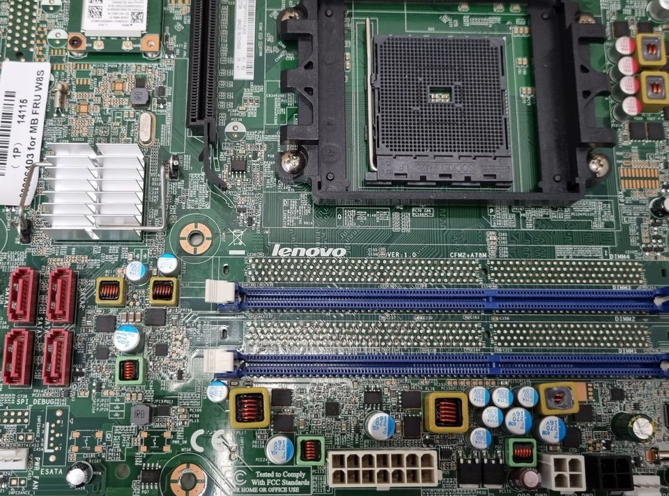 Lenovo CFM2+A78M Mainboard Socket FM2+ AMD A78 DDR3 Motherboard FRU 90006403 ATX - Bild 3 von 4