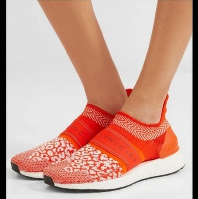 ADIDAS X STELLA MCCARTNEY ULTRABOOST X 3DS size 8 Orange Sneakers Shoes