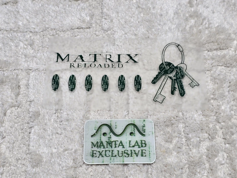 THE MATRIX RELOADED MANTA LAB DOUBLE LENTICULAR FULL SLIP STEELBOOK -  BRAND NEW - Image 2 of 4