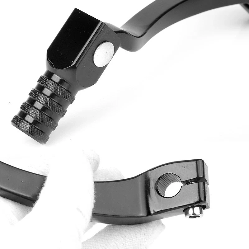 Palanca de cambios de motocicleta pie palanca de cambios pedal dirt pit bike para Honda Yamaha EE. UU. Foto 4 de 4