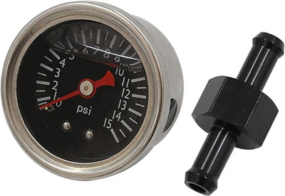 #ad High Performance Brass Junction Block with 0 15 PSI Fuel Pressure Fittings $31.01