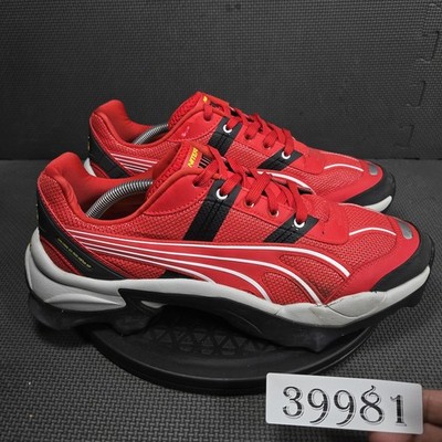 Puma Nitefox Shoes Mens Size 12 Red Running Low Top Sneakers 371480-02 Athletic