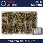 BOLT + NUT KIT 530 PCS FOR TOYOTA COROLLA KE10 15 20 25 30 35 50 55 70