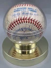 1985 Baltimore Orioles Team Autographed Baseball 26 Signatures Ripken Jr, Murray
